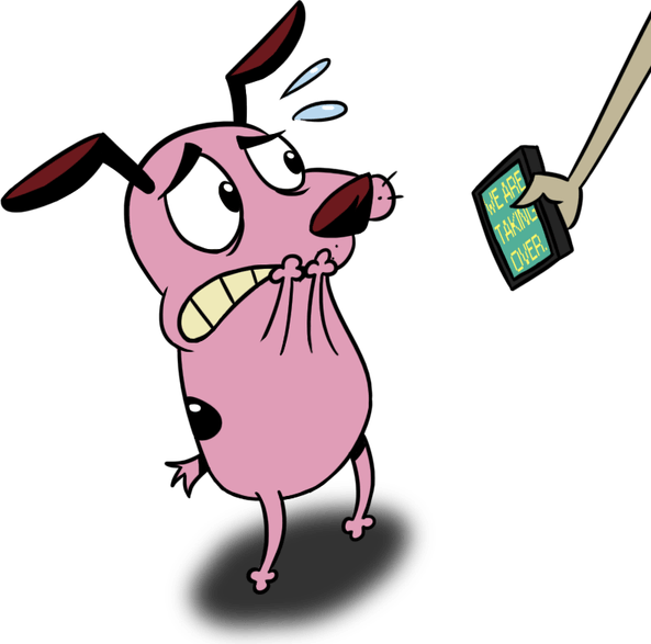 Courage The Cowardly Dog PNG