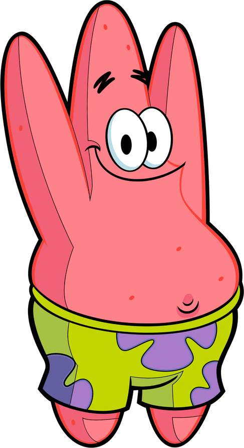 Patrick Spongebob PNG