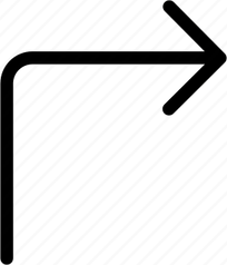 Solid Black Arrow PNG
