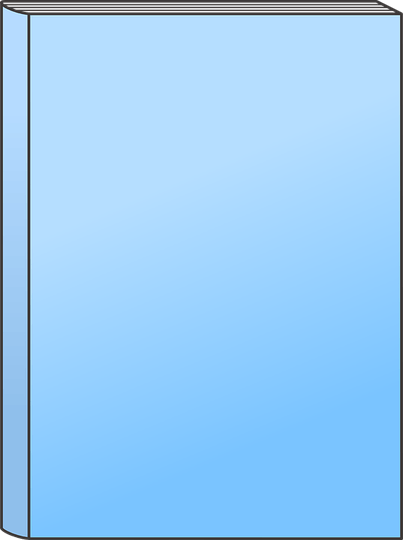 Blank Cover Book PNG
