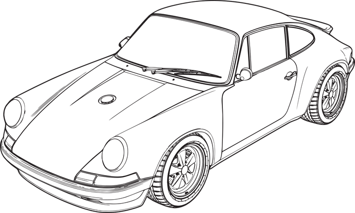Car Drawing PNG