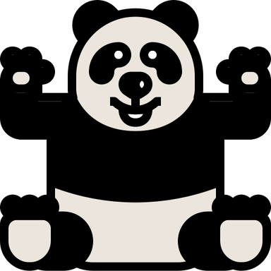 Panda Bear PNG