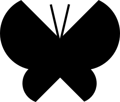 Butterfly Black And White PNG
