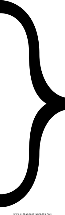 Curly Brackets PNG
