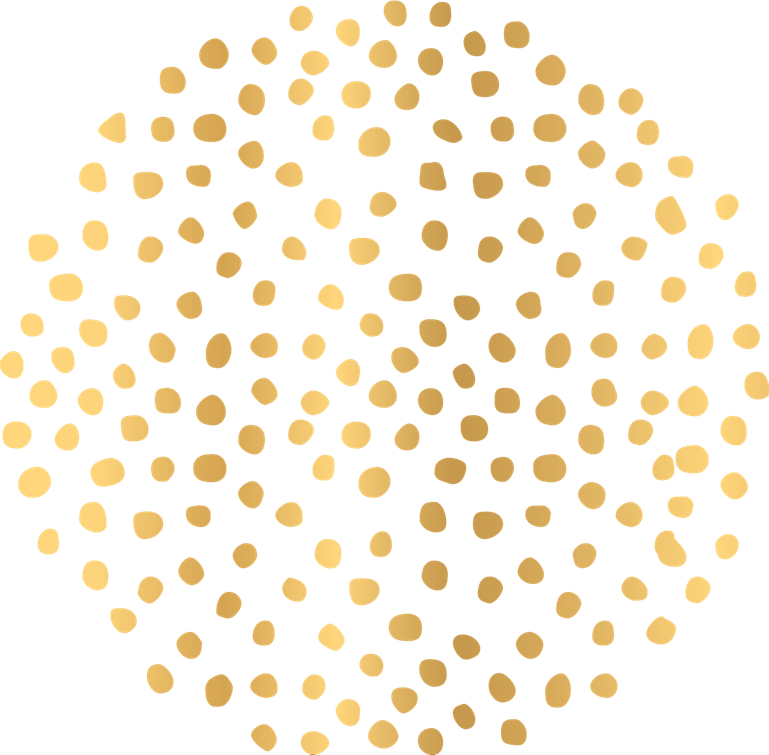 Gold Dots PNG