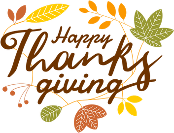 Happy Thanksgiving PNG