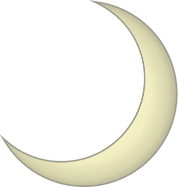 Crescent Moon Emoji PNG