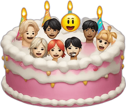 Bts Cake PNG