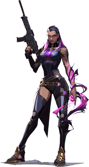 Neon Valorant PNG