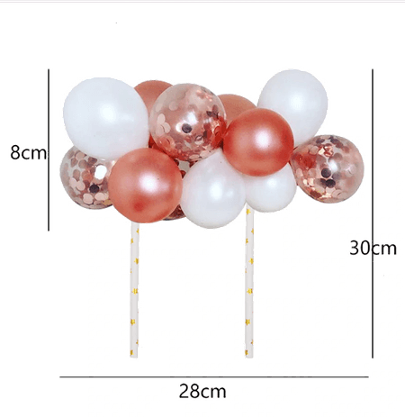 Silver Glitter Balloon PNG