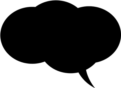 Manga Speech Bubble PNG