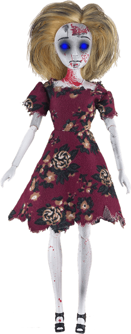 Zombie Barbie PNG