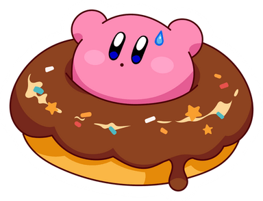 Kirby Burger PNG