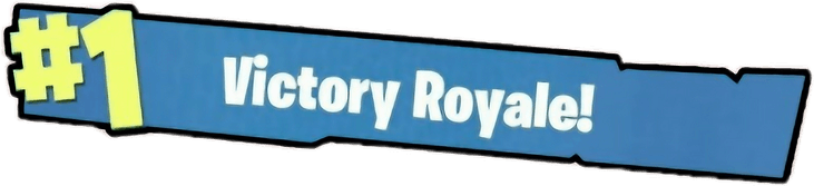 1 Victory Royale PNG