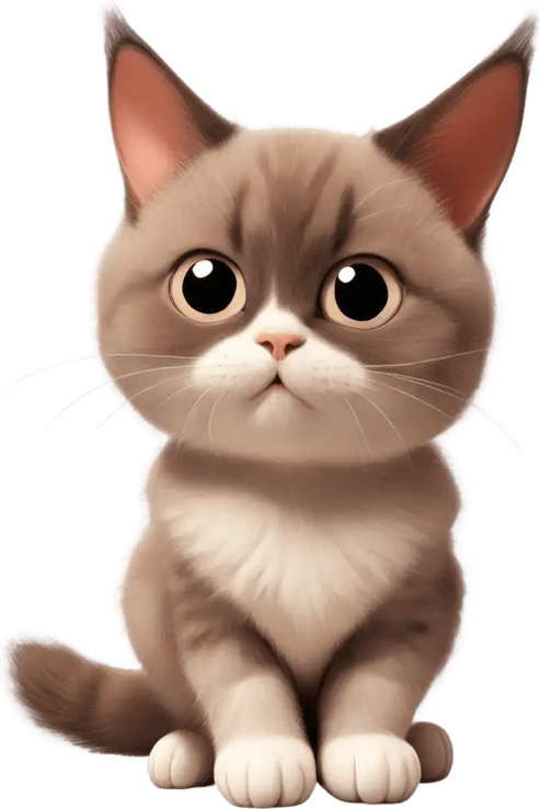 Mischievous Cat PNG