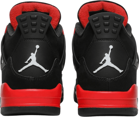 Air Jordan 4 Retro Red Thunder PNG