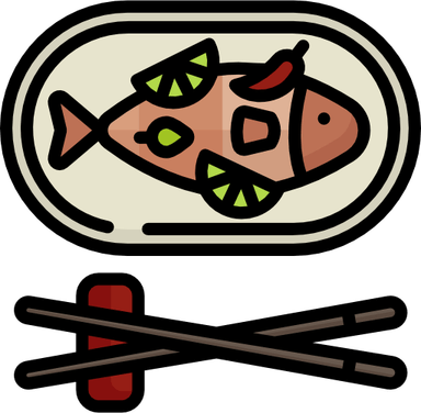 Steamed Fish PNG