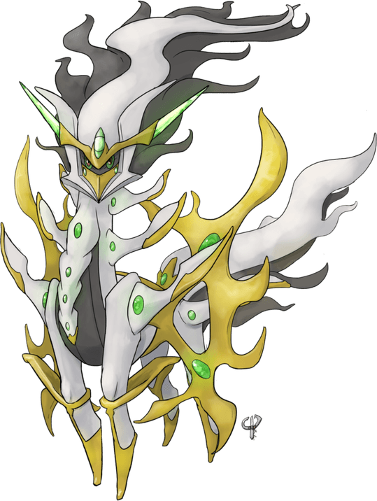 Arceus Pokemon PNG