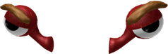 Red Angry Eyes PNG