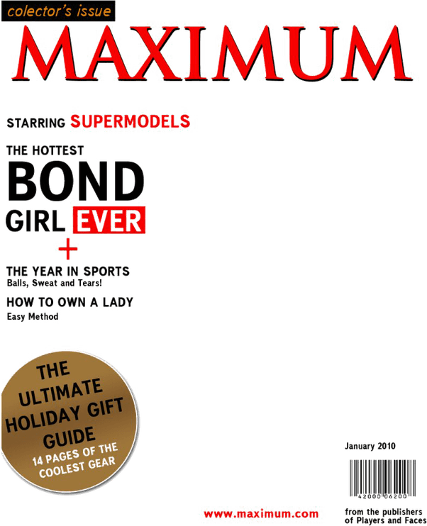 Magazine Cover PNG