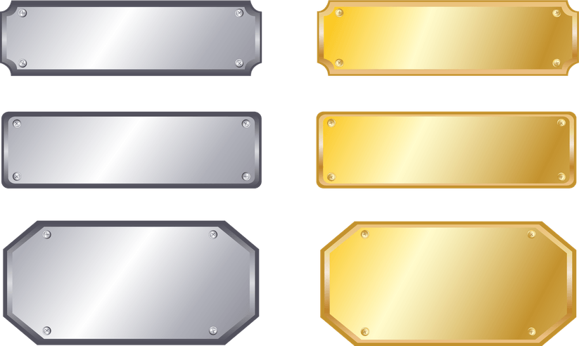 Name Plate PNG