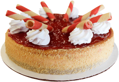 Strawberry Cheese Cake PNG