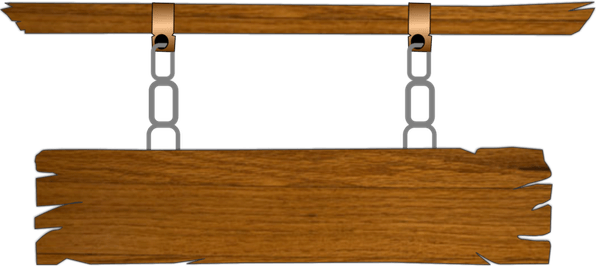 Wood Sign PNG