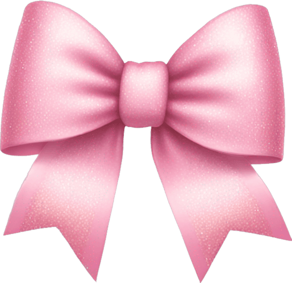 Light Pink Bow PNG