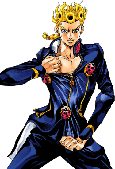 Giorno Giovanna PNG