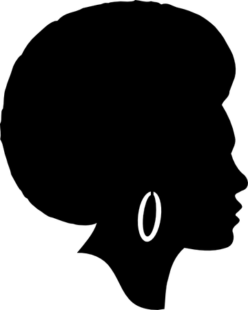 Afro Hair PNG