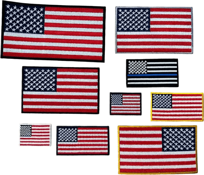 Backwards American Flag PNG