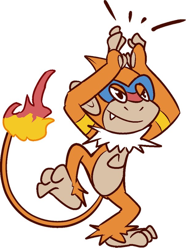 Monferno Pokemon PNG