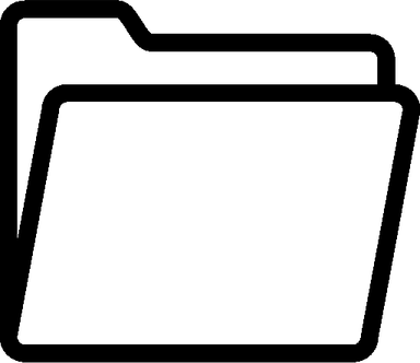 Black Folder PNG