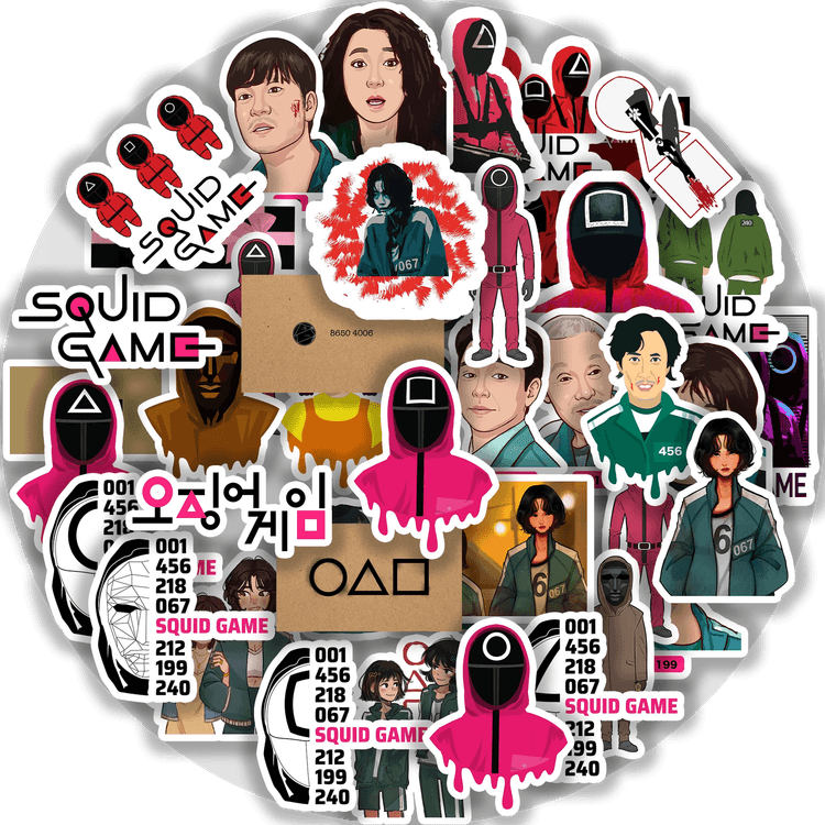 Squid Game Sticker PNG