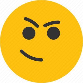 Mischievous Emoji PNG