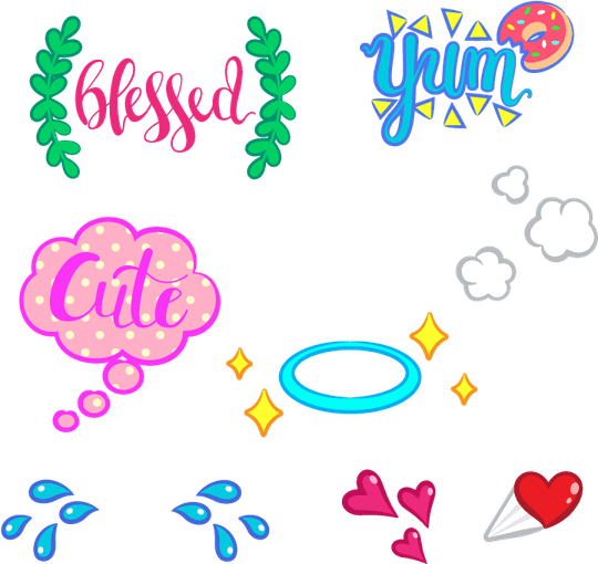 Snapchat Stickers PNG