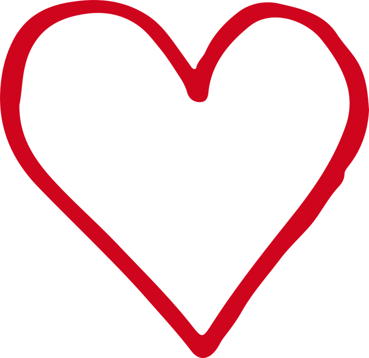 Hand Drawn Heart PNG