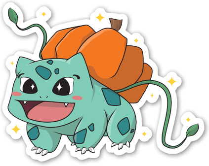 Halloween Bulbasaur PNG
