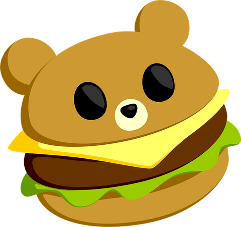 Cartoon Burger PNG
