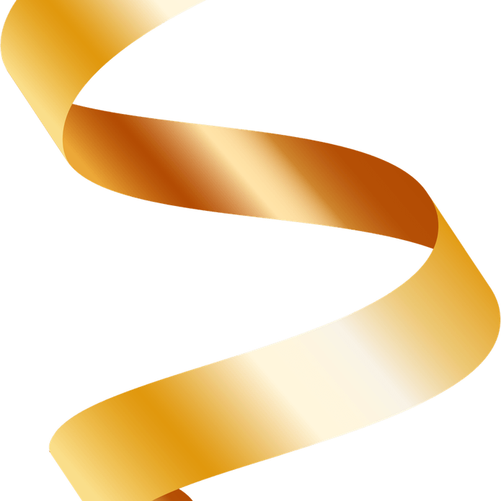 Falling Gold Confetti PNG