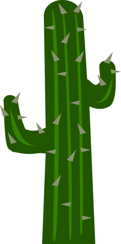 Cartoon Cactus PNG