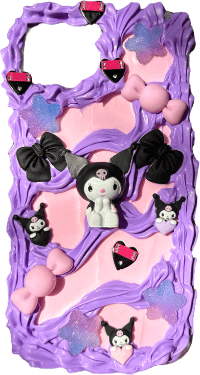 Kuromi Cake PNG