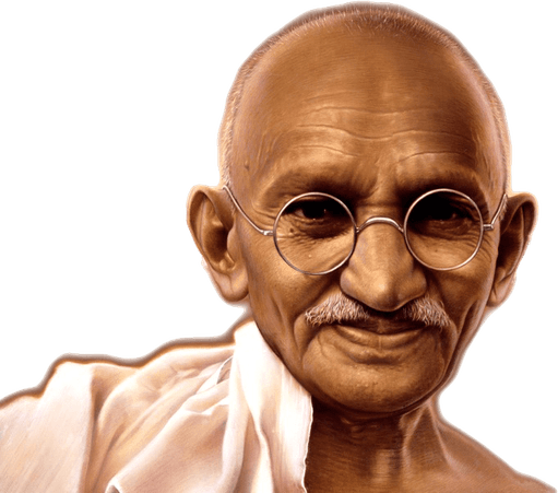 Mahatma Gandhi PNG