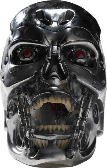 Terminator Skull PNG