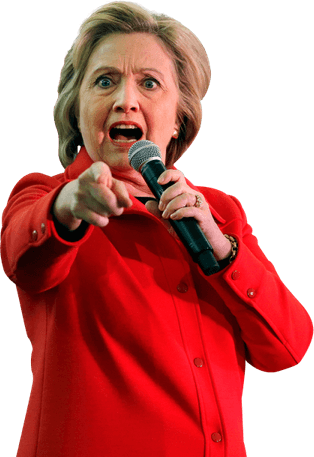Hillary Clinton PNG