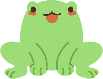 Cute Frog PNG