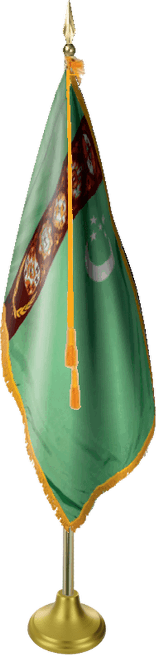 Turkmenistan Flag PNG