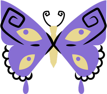 Lilac Butterfly PNG