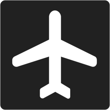Airplane Doodle PNG