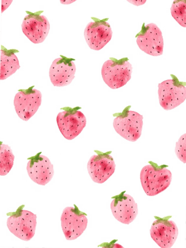 Watercolor Strawberry PNG